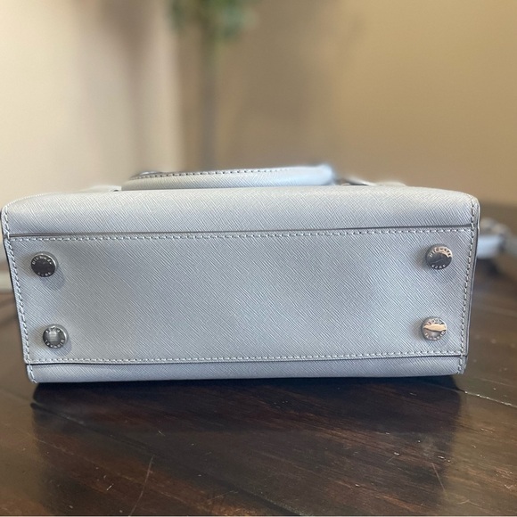 Michael Kors Blue Satchel with Structured Design - Picture 4 of 9